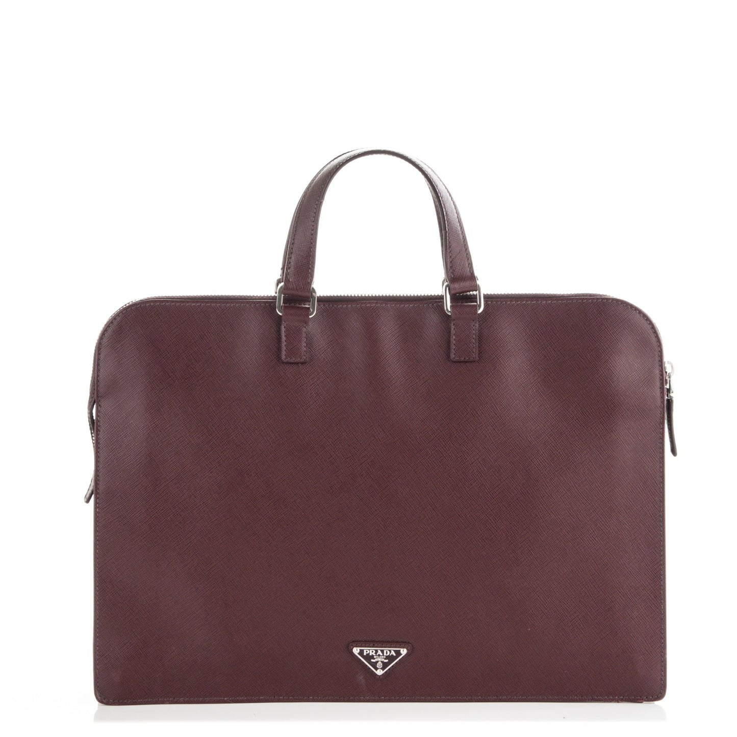 Saffiano Travel Briefcase Granato
