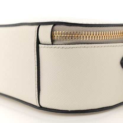 Prada Saffiano Lux Odette Crossbody White 10 of 17
