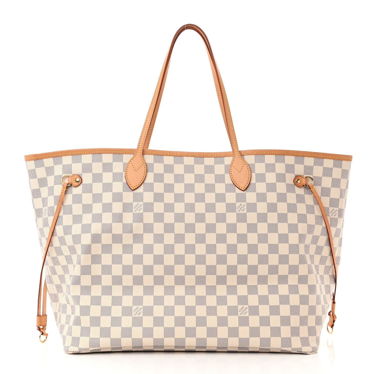Louis Vuitton Damier Azur Neo Neverfull GM Rose Ballerine 4 of 11