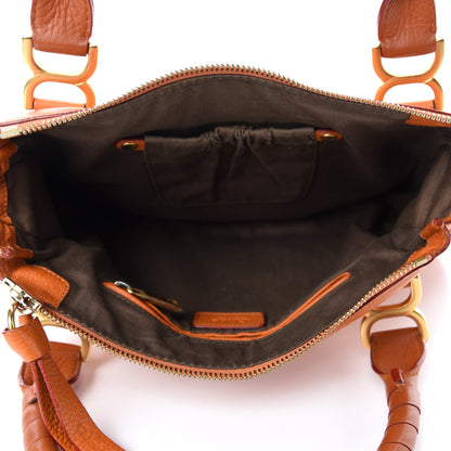 Chloe Calfskin Medium Marcie Satchel Indian Summer 5 of 15