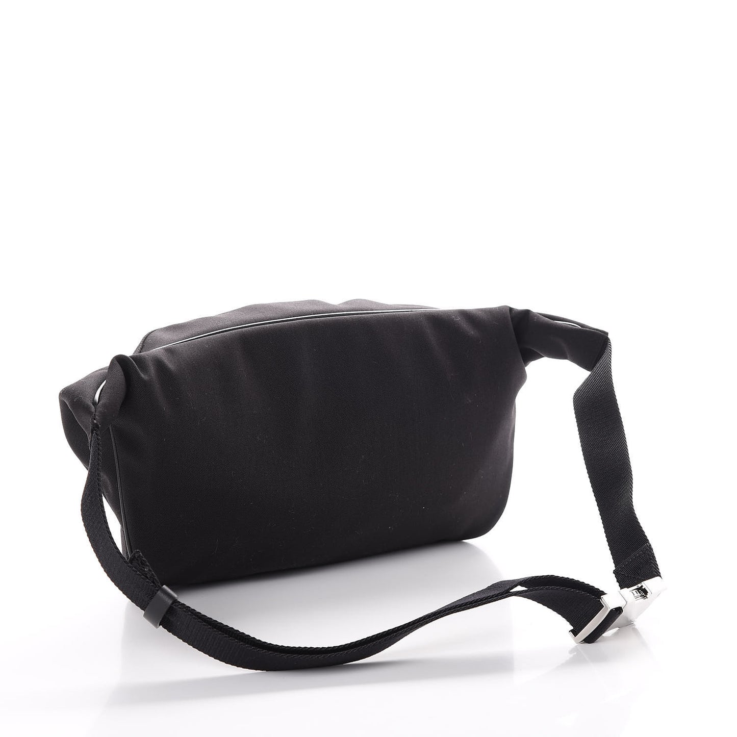 Nylon VRing Belt Bag Black