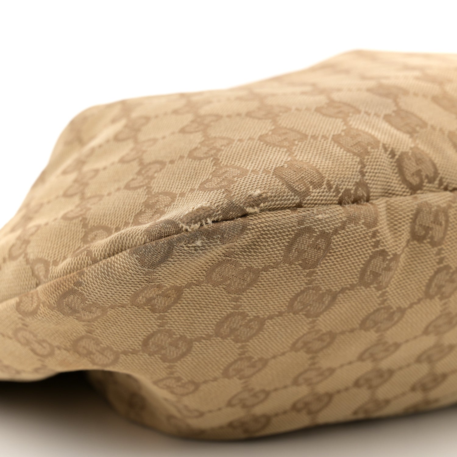 Gucci Monogram Bamboo Handle Bag Brown 9 of 12