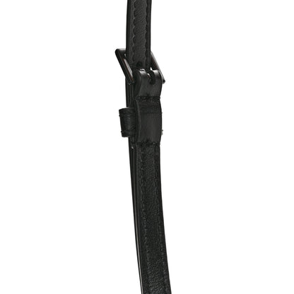 Saint Laurent Calfskin Y Quilted Monogram Monochrome Toy Loulou Crossbody Bag Black 11 of 14