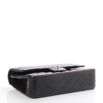 Chanel Lambskin Quilted Medium Double Flap Black 5 of 8