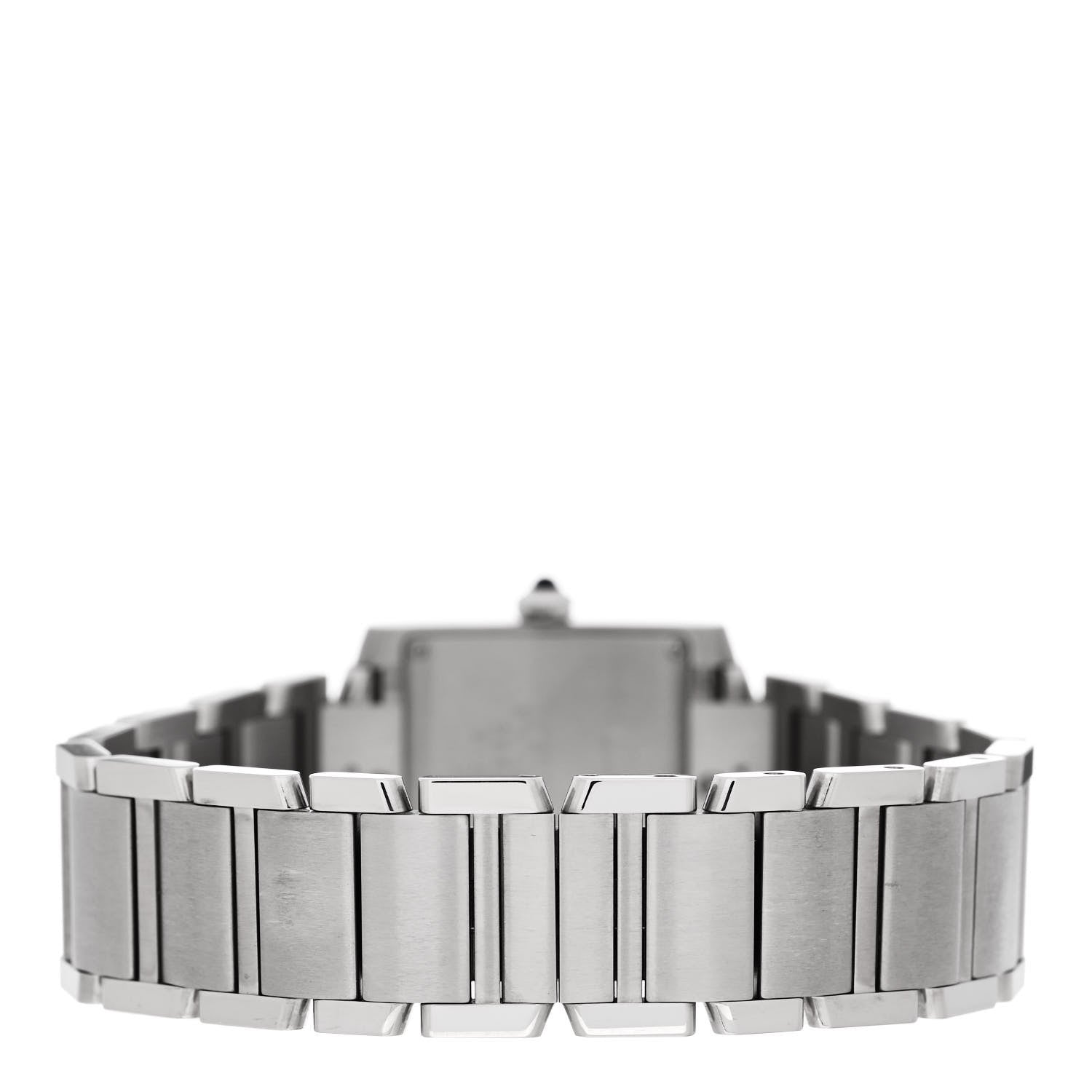 Cartier Stainless Steel 25mm Tank Francaise Quartz Watch 3 of 5