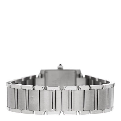 Cartier Stainless Steel 25mm Tank Francaise Quartz Watch 3 of 5