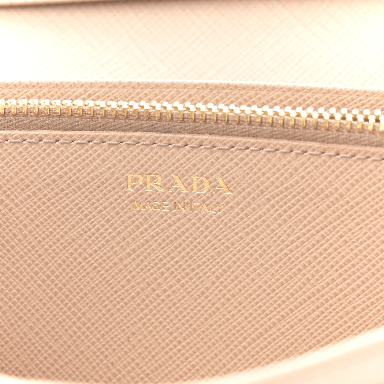 Prada Saffiano Metal Bar Continental Flap Wallet Cammeo 7 of 7
