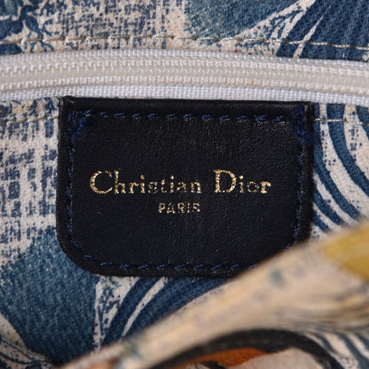 Christian Dior Canvas Print Saddle Bag Multicolor 5 of 5