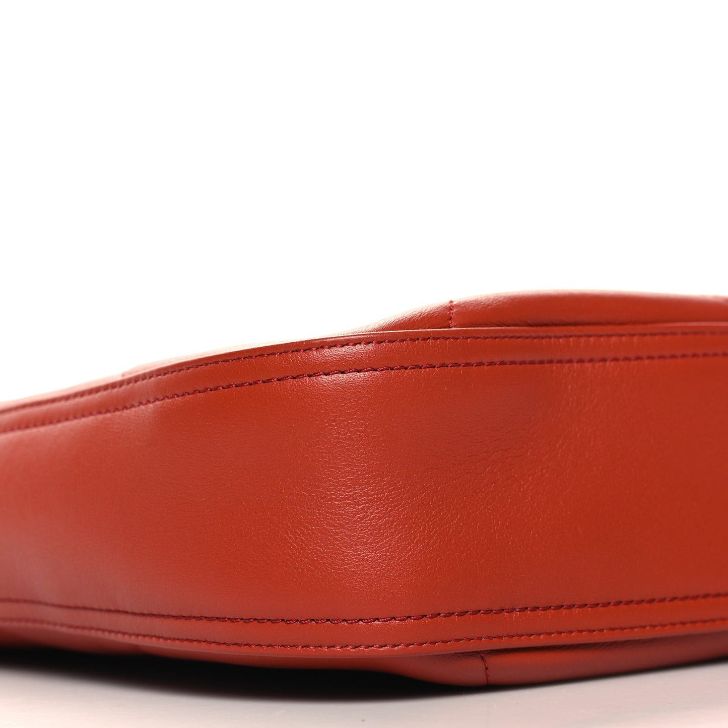 Calfskin Stitched Easy Mood Hobo Brown