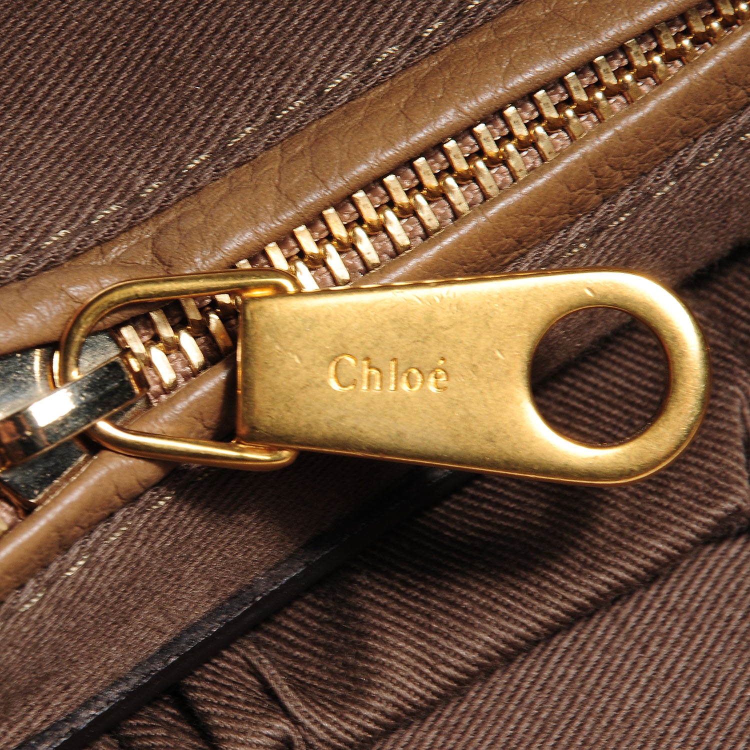 Chloe Calfskin Large Marcie Satchel Nut 4 of 13
