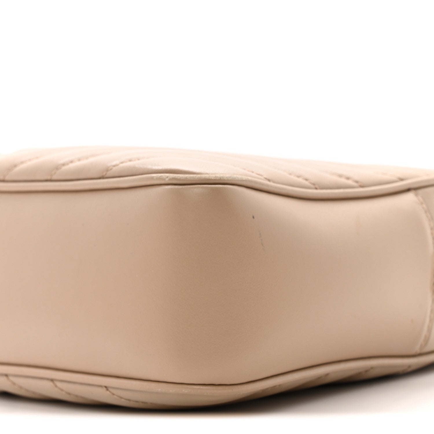 Saint Laurent Calfskin Matelasse Monogram Lou Camera Bag Nude Powder 9 of 16