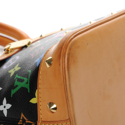 Louis Vuitton Monogram Multicolor Alma Black 9 of 10