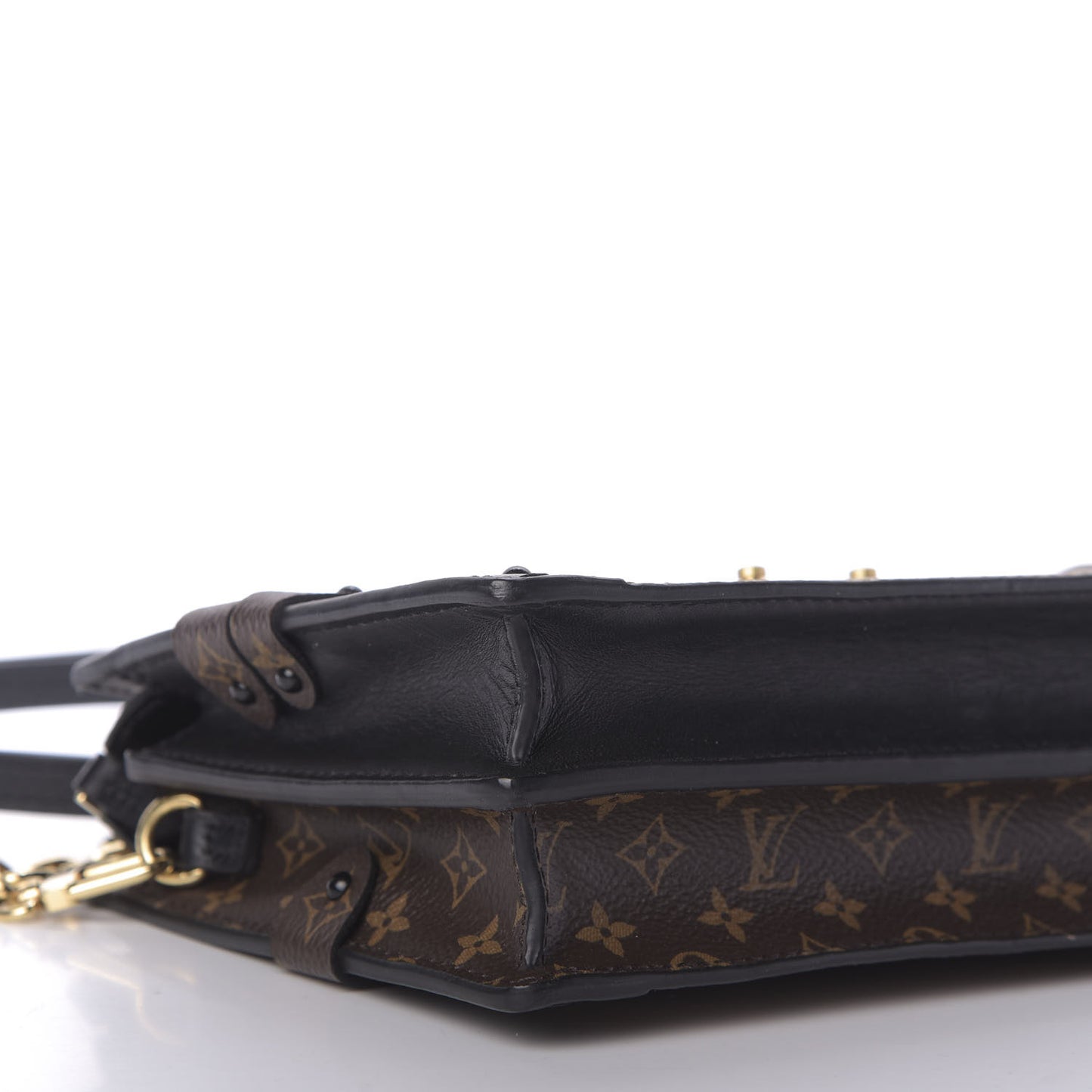 Reverse Monogram Trunk Clutch