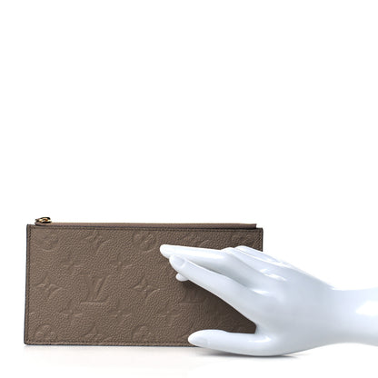 Louis Vuitton Empreinte Felicie Chain Wallet Zippered Insert Tourterelle 2 of 7