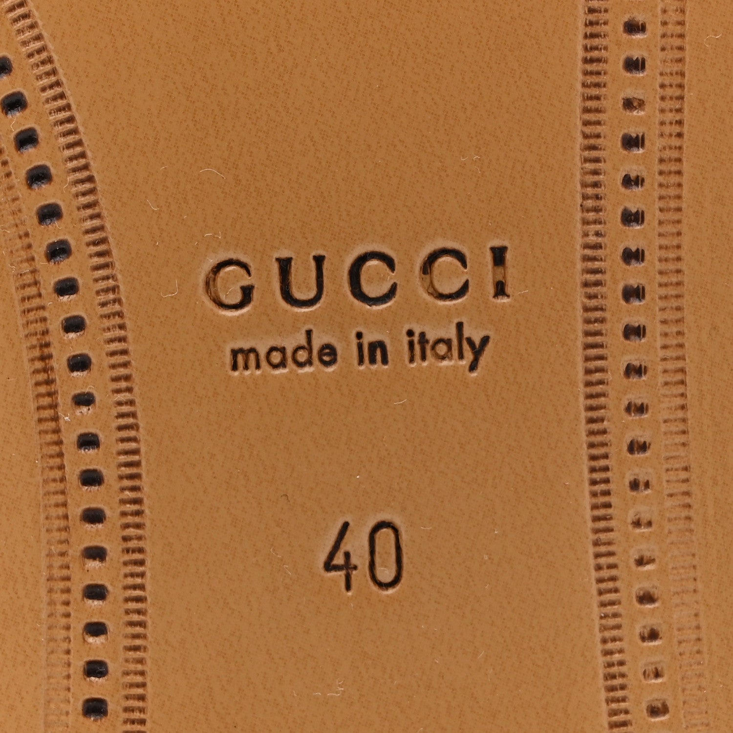 Gucci Nappa Horsebit Jordan Knee High Boots 40 Black 7 of 7