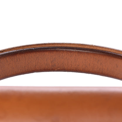 Hermes Toile Vache Calfskin Herbag 30 PM Black Natural 19 of 34