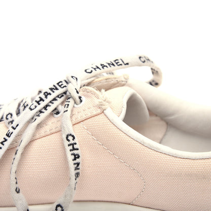Chanel Canvas Womens Sneakers 35 Light Pink 12 of 13