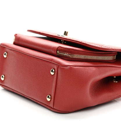 Chanel Caviar Quilted Medium Business Affinity Flap Red 7 of 9