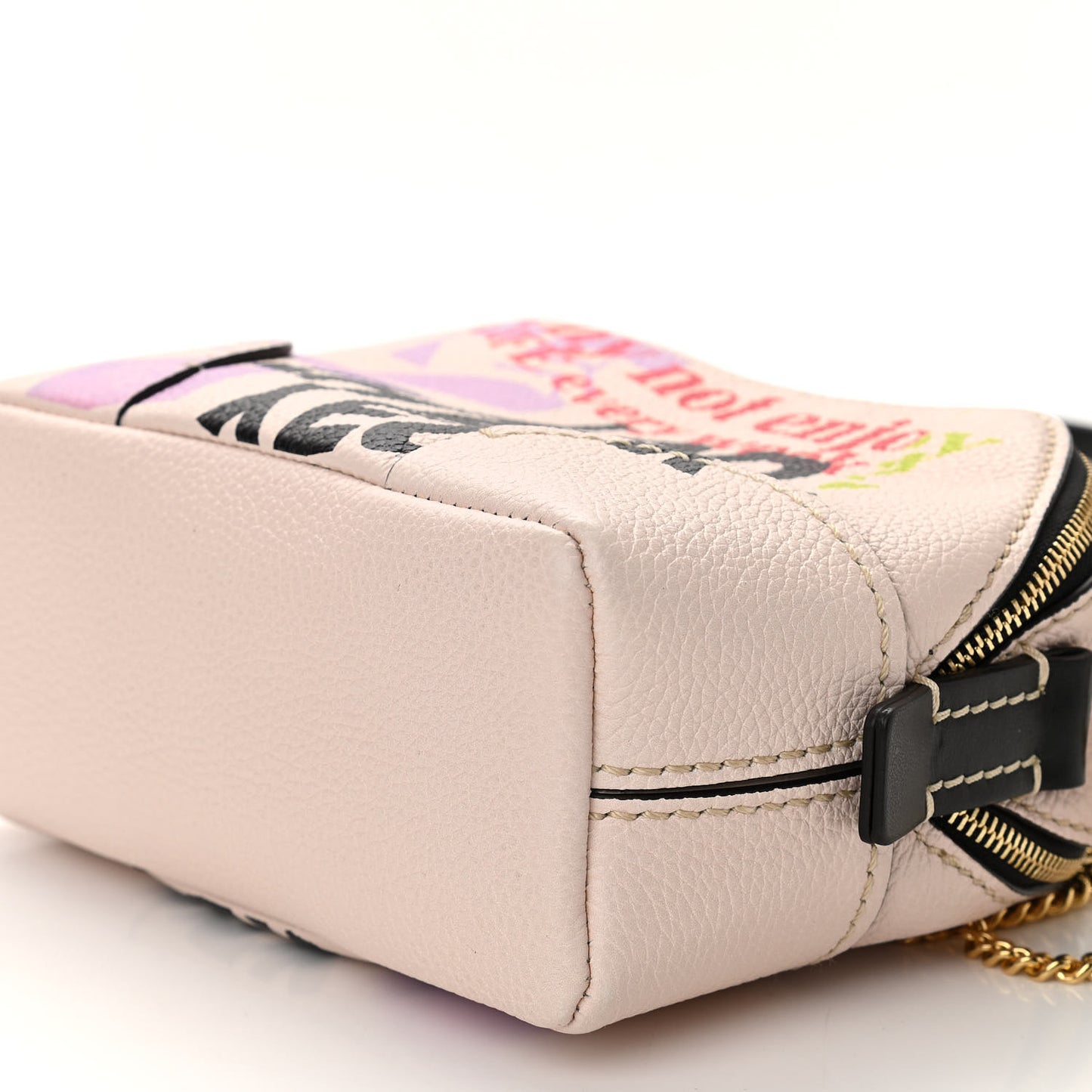 Corita Kent Print Grained Calfskin Mini Daria Bag