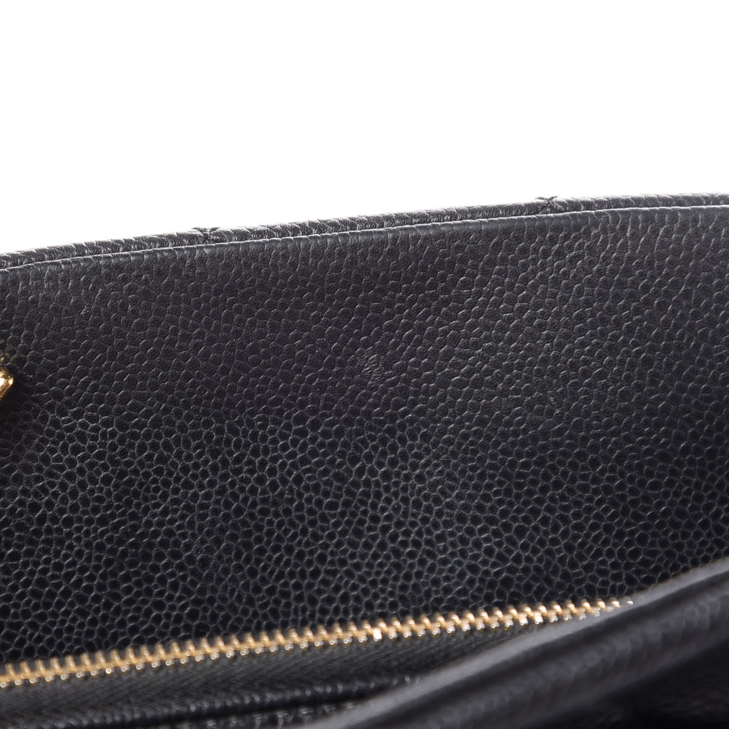 Chanel Caviar Quilted CC Timeless Soft Tote Black 10 of 11