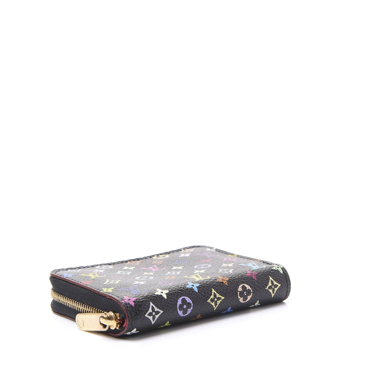 Monogram Multicolor Zippy Coin Purse Black Grenade