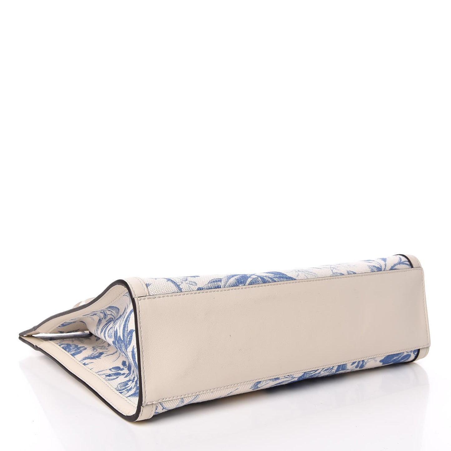 Canvas Herbarium Print Tote Blue