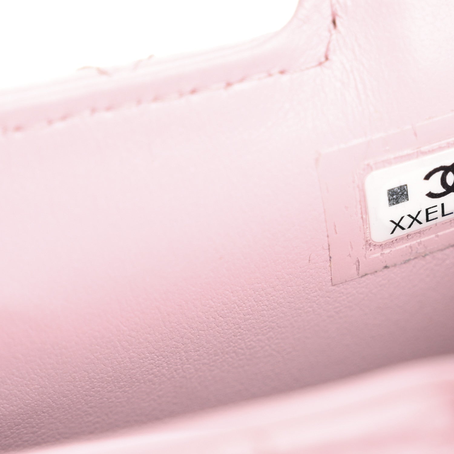 Chanel Shiny Aged Calfskin Quilted Mini Nano Kelly Shopper Light Pink 7 of 17