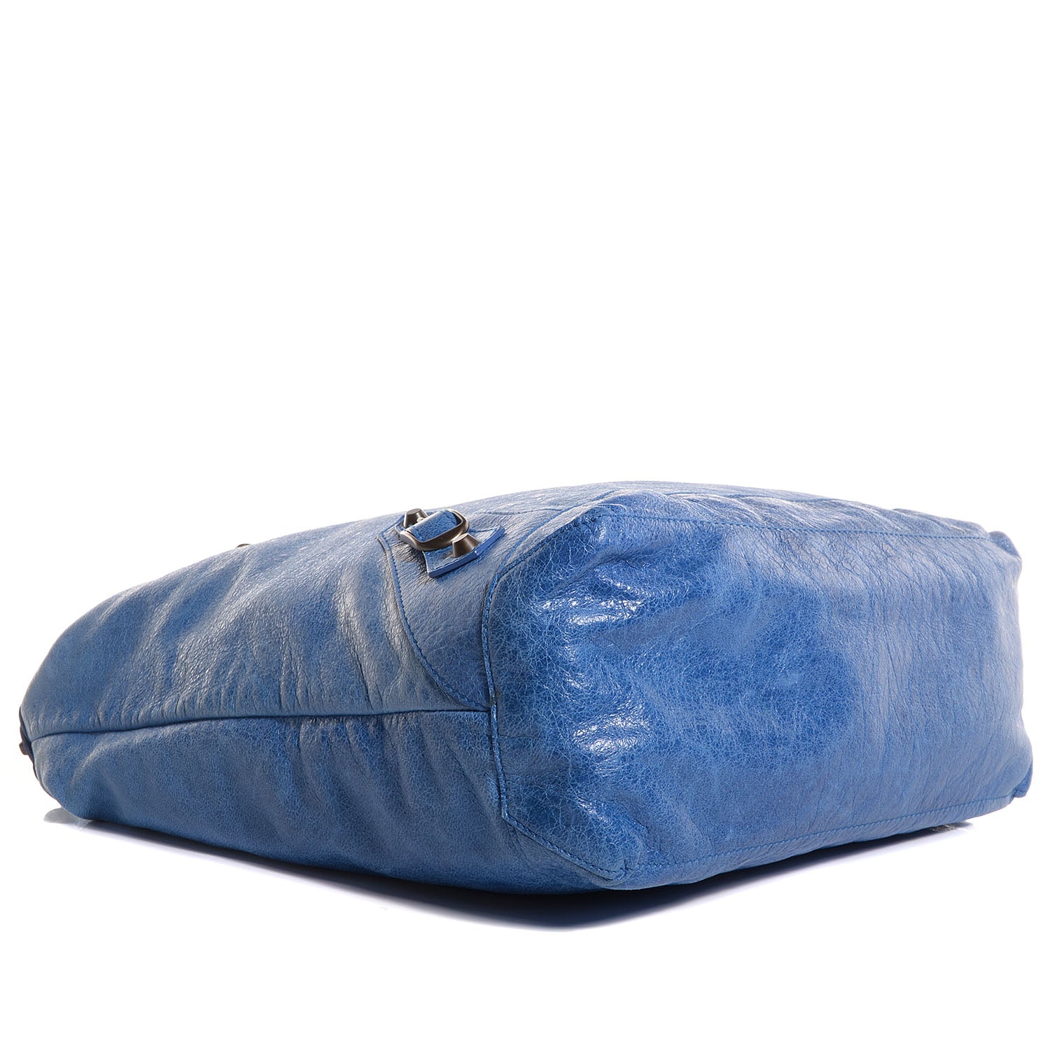 Balenciaga Chevre Classic Hardware Day Hobo French Bleu 4 of 13