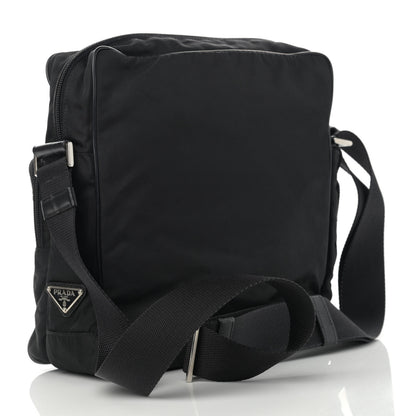 Prada Tessuto Nylon Crossbody Bag Black 2 of 12