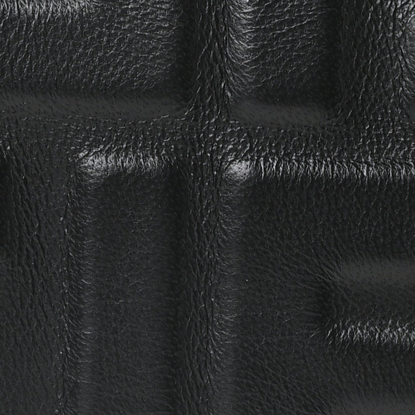 Nappa FF 1974 Embossed Baguette Black