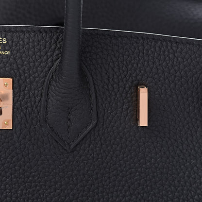 Hermes Togo Birkin 25 Black 24 of 40