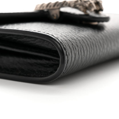 Gucci Calfskin Dionysus Coin Purse Black 8 of 11