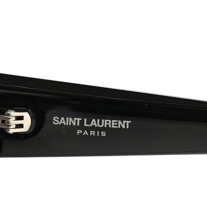 Saint Laurent Acetate Ultra Cat Eye Sunglasses SL 593 Black 6 of 8