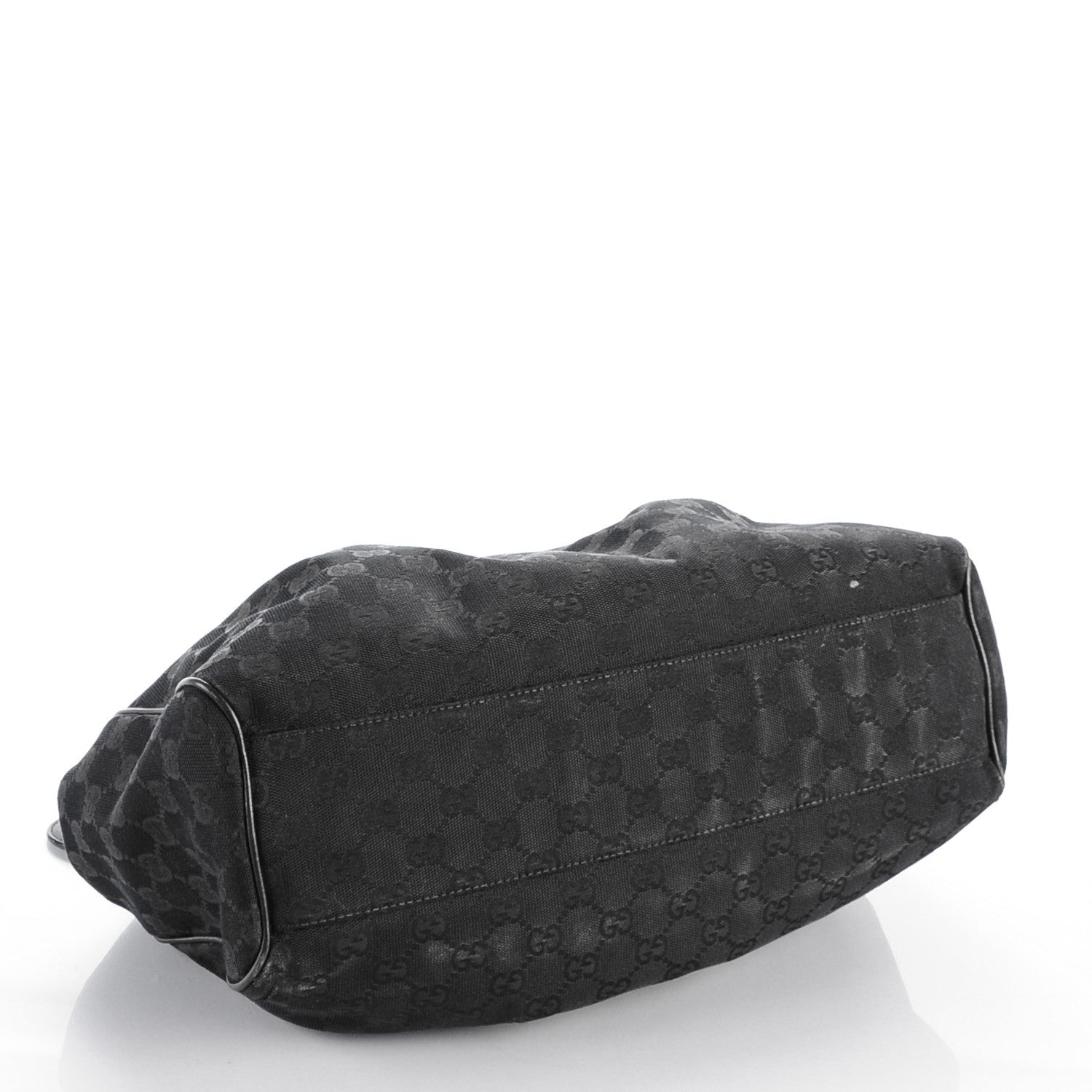 Gucci Monogram Medium Sukey Tote Black 4 of 7