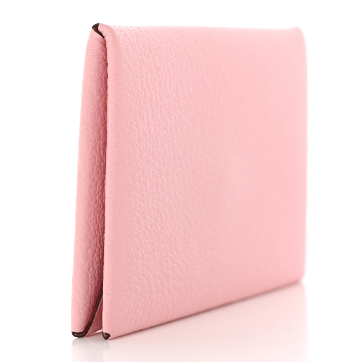 Hermes Chevre Mysore Calvi Card Case Mauve Sylvestre 3 of 7