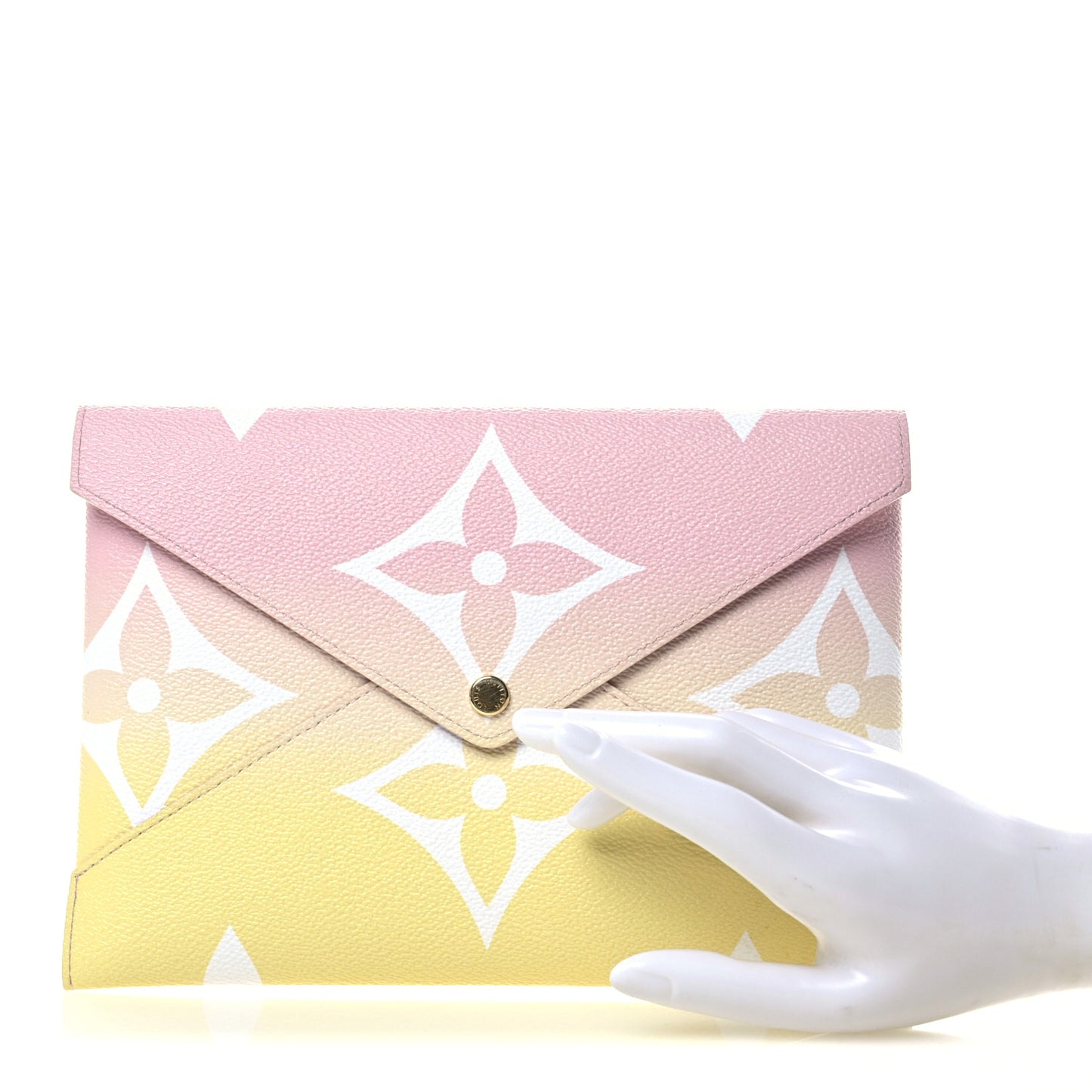 Monogram Giant By The Pool Large Kirigami Pochette Pink