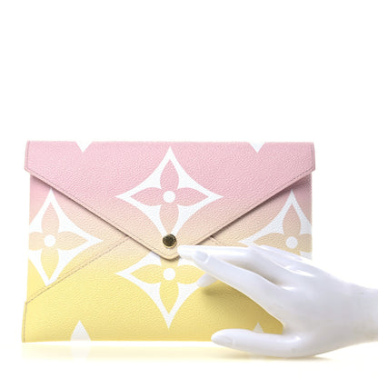 Louis Vuitton Monogram Giant By The Pool Large Kirigami Pochette Pink 2 of 7