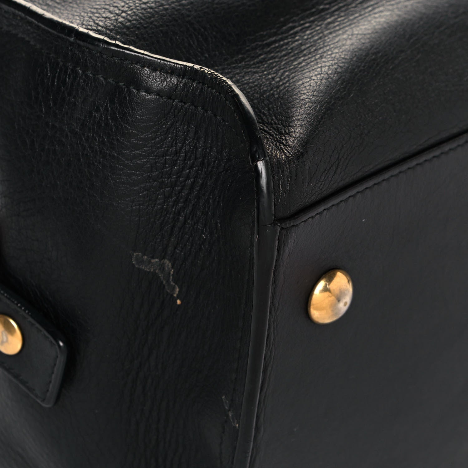 Saint Laurent Calfskin Small Classic Y Cabas Black 10 of 19
