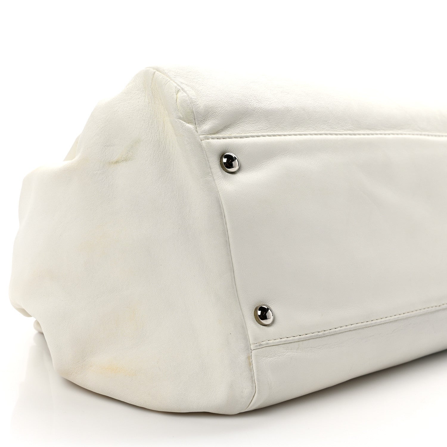 Chanel Lambskin Sensual Accordion Flap White 8 of 12