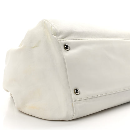 Chanel Lambskin Sensual Accordion Flap White 8 of 12
