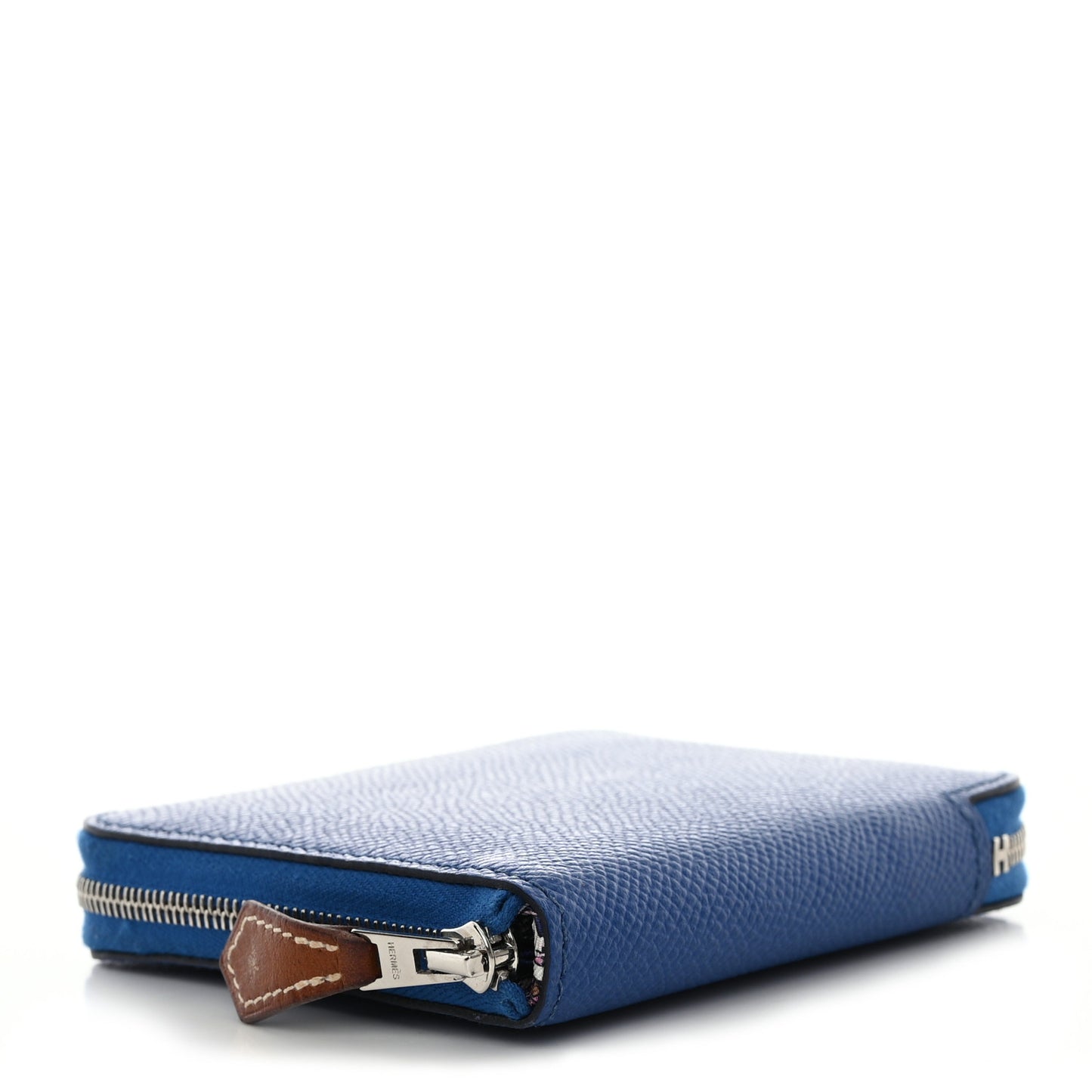 Epsom Silk'In Compact Wallet Bleu Brighton