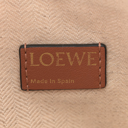 Loewe Jacquard Anagram Calfskin Small Cubi Bag Ecru Tan 6 of 12
