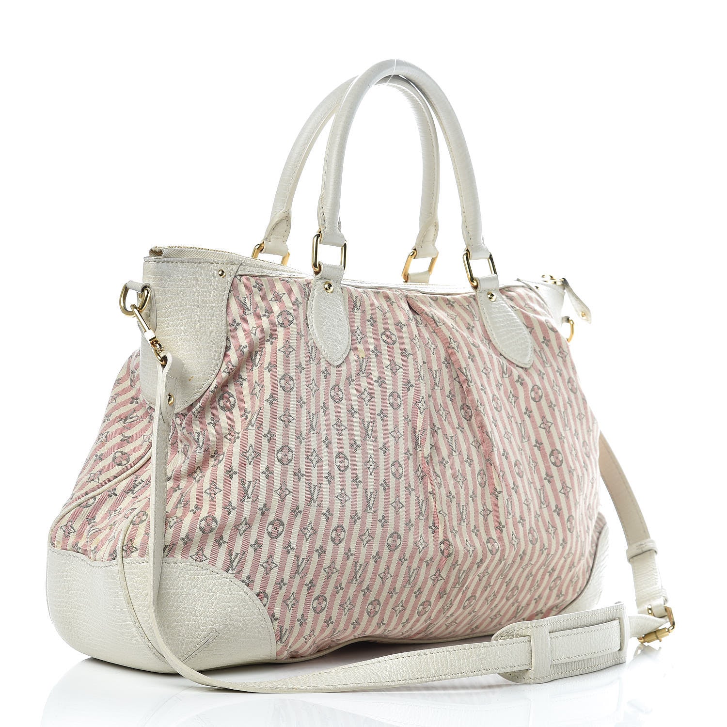 Louis Vuitton Mini Lin Croisette Marina GM Rouge 4 of 23
