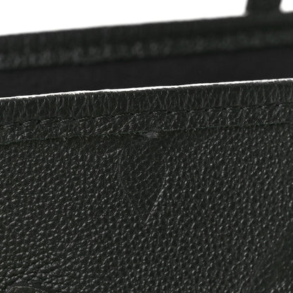 Louis Vuitton Empreinte Monogram Giant Neverfull MM Black 8 of 10
