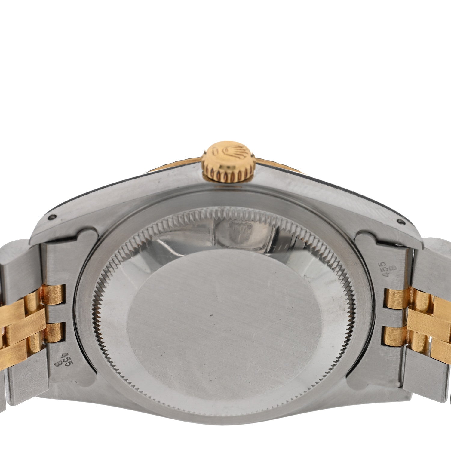 Rolex Stainless Steel 18K Yellow Gold 36mm Oyster Perpetual Datejust Watch Champagne 16233 4 of 4