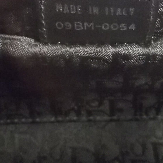 Denim Logo Frame Bag Gray