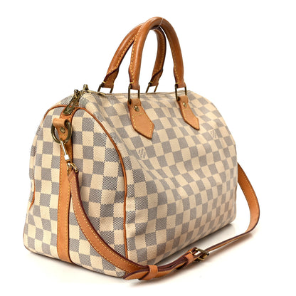 Louis Vuitton Damier Azur Speedy Bandouliere 30 2 of 14