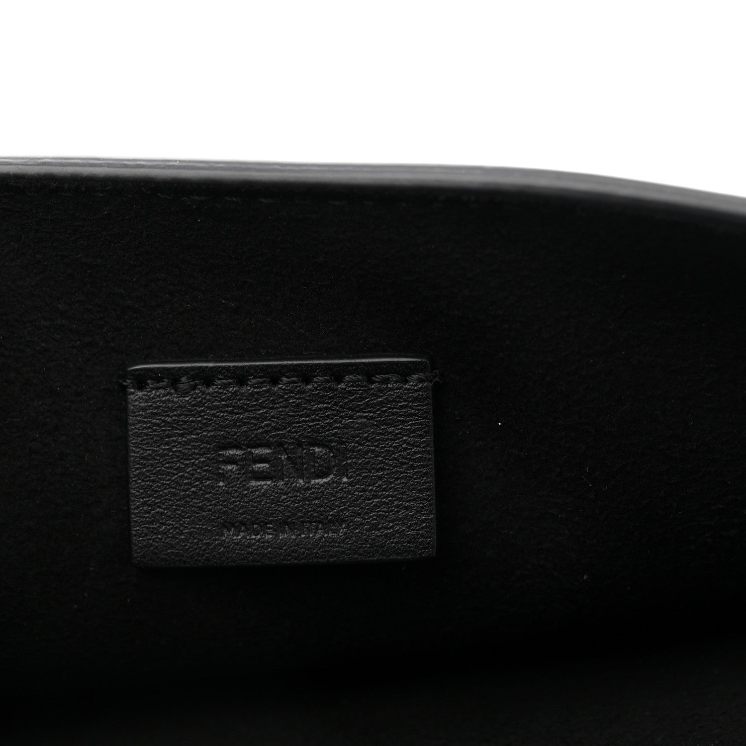 Fendi Vitello King Crystal Fab Crossbody Bag Black 7 of 12