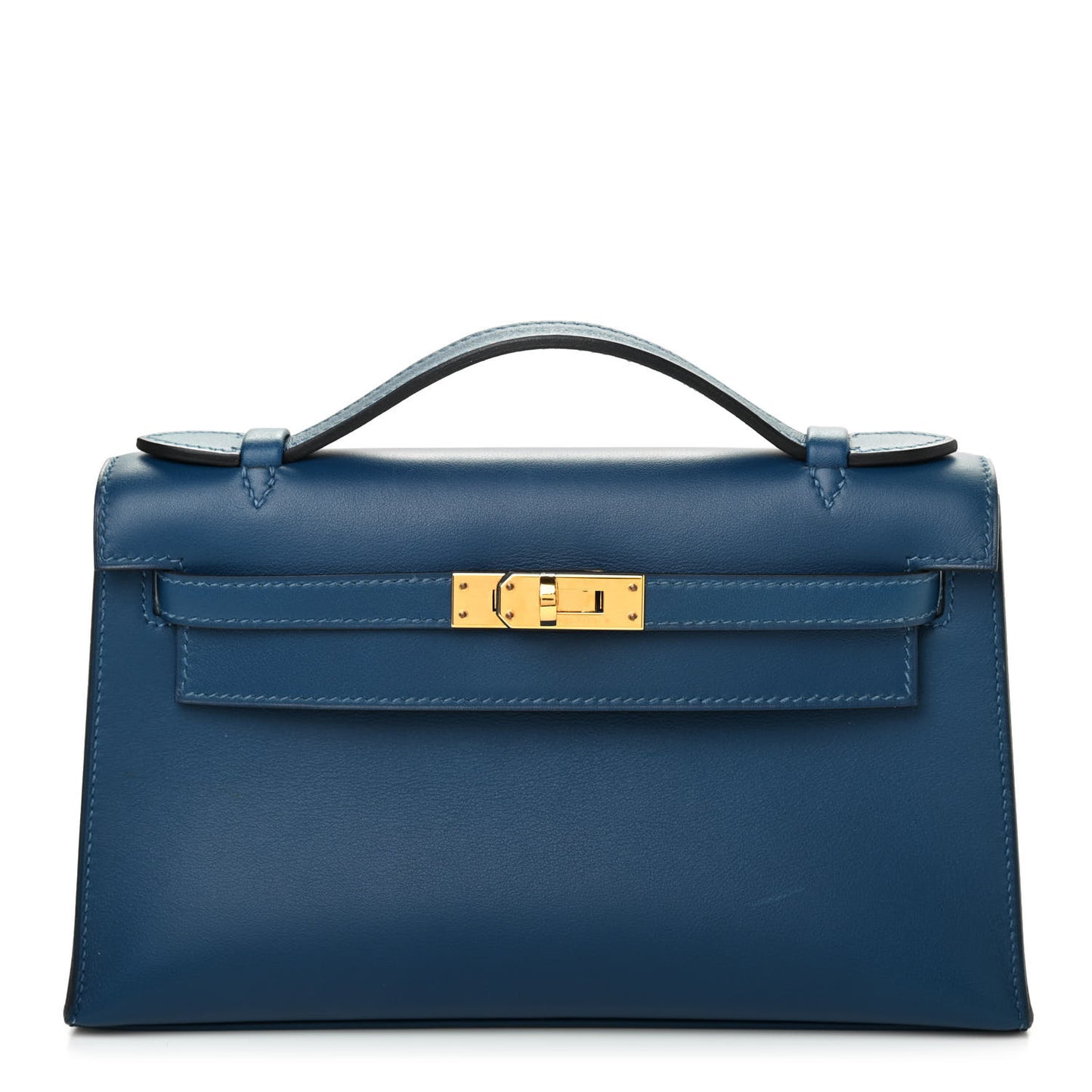 Swift Kelly Pochette Clutch Deep Bleu
