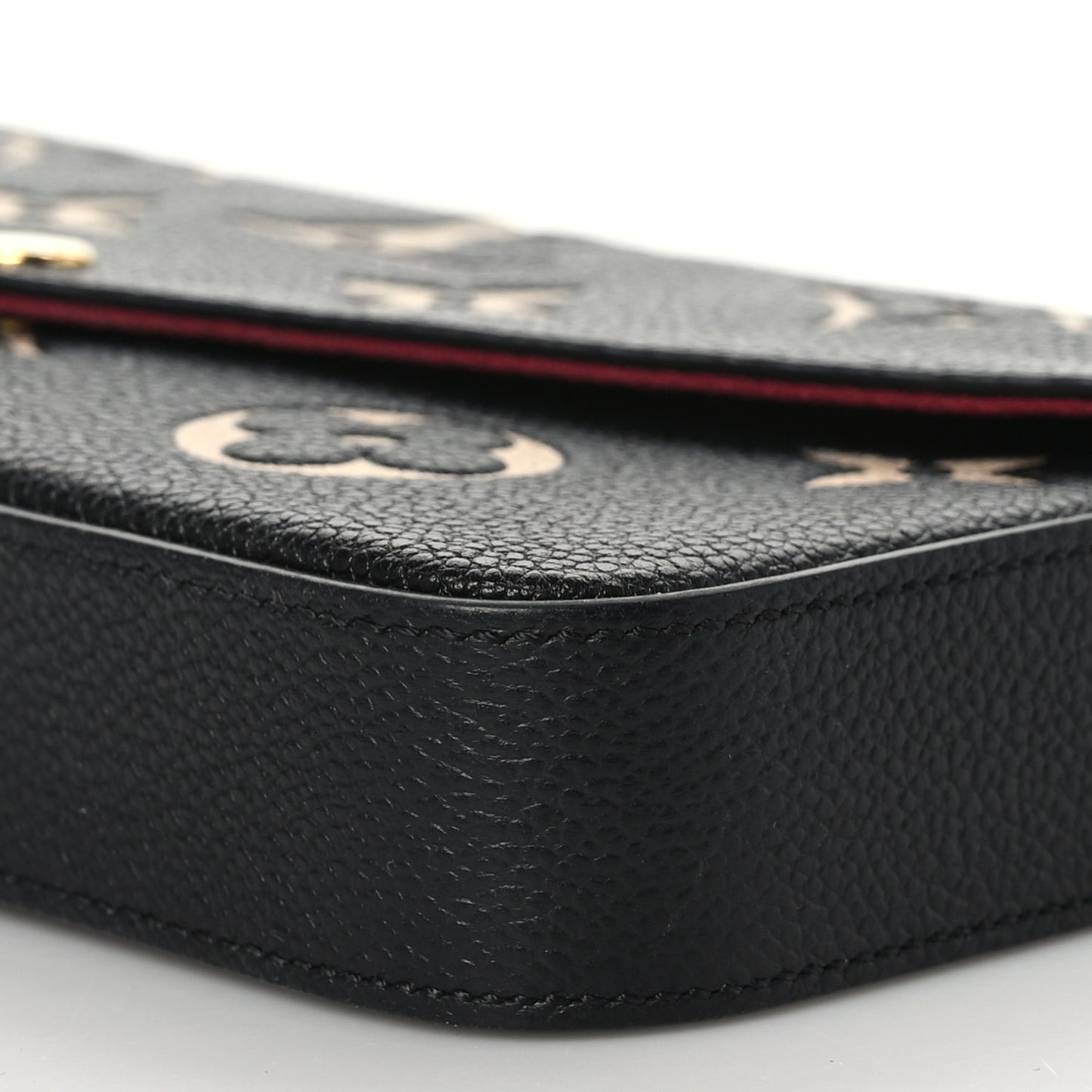 Empreinte Monogram Giant Felicie Pochette Black Beige